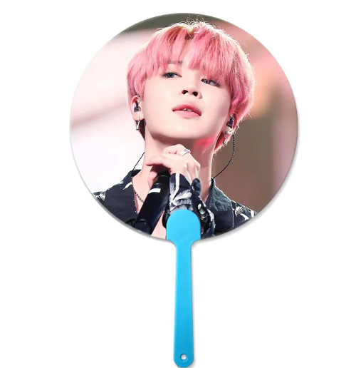 0.6mm PET Plástico Coreia Celebridade 3d Faneador 3d Lenticular Faneador com Idol Picture