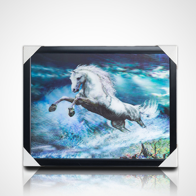 Pôster Lenticular de fábrica com moldura personalizada com baixo MOQ pronto para envio