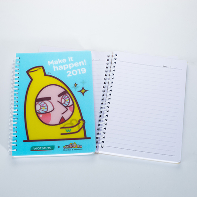 3D Lenticular Notebook Impressão personalizada Personalizado A5 Notepad 3D Personalize Lenticular Notebook