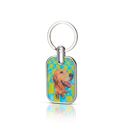 Desenho personalizado O seu próprio Keychain Acrílico Glitter Anime Charme Acrílico Carinhoso com Impressão de Design Próprio
