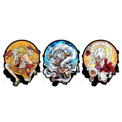 Autocolantes de desenho animado Lenticular Carro Laptop Decoração de garrafas de água