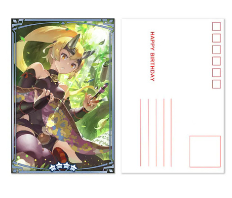 Cartão 3D Lenticular Cartão de Boas-Vindas DIY Cartão de Boas-Vindas para Impressão de Férias